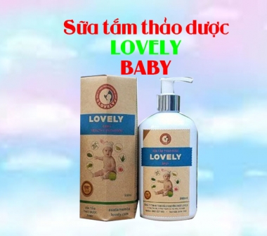 Sữa tắm thảo dược baby Lovely