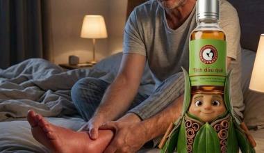 XOA DỊU ĐAU GOUT, GIẢM MỠ SĂN CHẮC, GIỮ ẤM CƠ THỂ | TINH DẦU QUẾ LOVELY