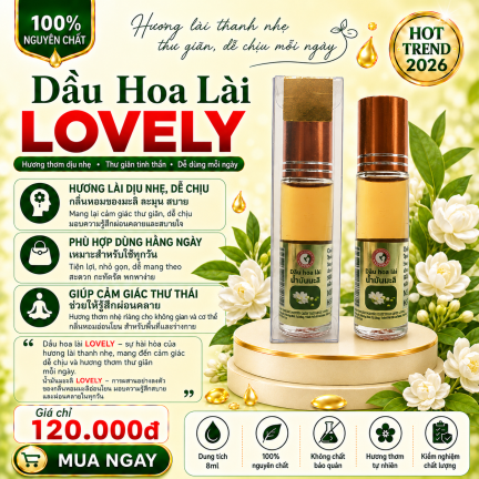 DẦU HOA L&Agrave;I BI LĂN LOVELY  