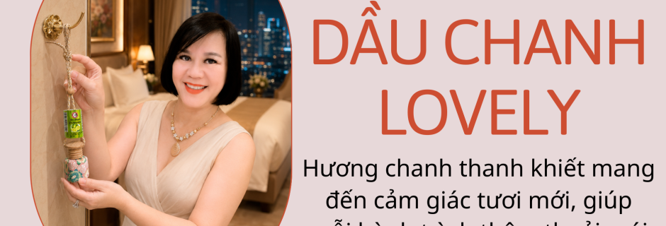 Treo xe dầu chanh